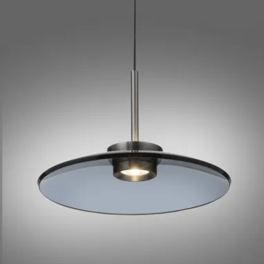 LED visilica Pure Moon siva dimabilna PAUL NEUHAUS