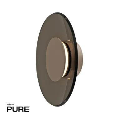 LED zidna lampa Pure Moon bronzana dimabilna PAUL NEUHAUS