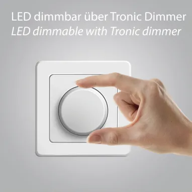 LED zidna lampa Pure Moon bronzana dimabilna PAUL NEUHAUS