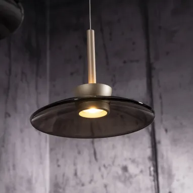 LED luster Pure Moon bronzani dimabilni PAUL NEUHAUS