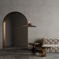 LED visilica Pure Moon bronzana dimabilna PAUL NEUHAUS