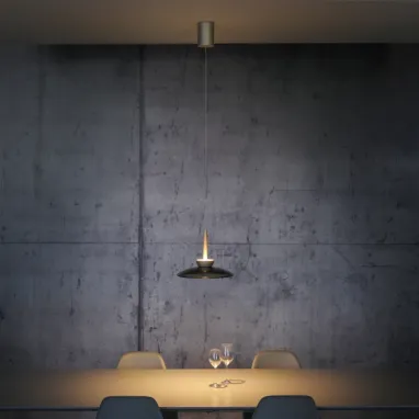 LED visilica Pure Moon bronzana dimabilna PAUL NEUHAUS