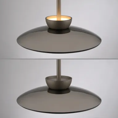 LED visilica Pure Moon bronzana dimabilna PAUL NEUHAUS