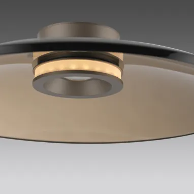 LED plafonska svetiljka Pure Moon bronzana dimabilna PAUL NEUHAUS