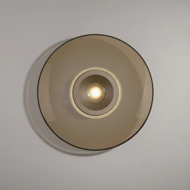 LED plafonska svetiljka Pure Moon bronzana dimabilna PAUL NEUHAUS