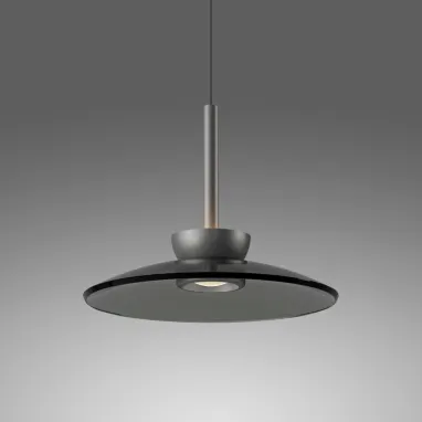 LED visilica Pure Moon siva dimabilna PAUL NEUHAUS