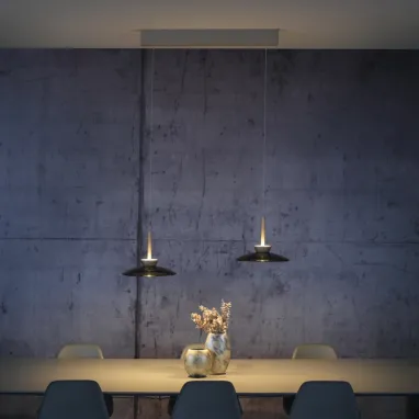 LED svetiljka Pure Moon bronzana dimabilna PAUL NEUHAUS