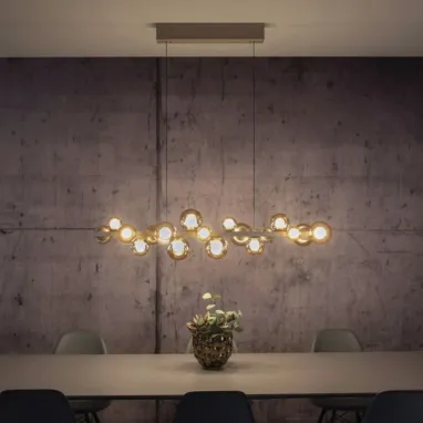 LED dimabilna podesiva visilica PURE E-Popup bronzana CCT PAUL NEUHAUS