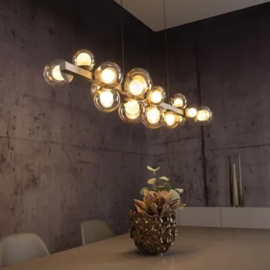 LED dimabilna podesiva visilica PURE E-Popup bronzana CCT PAUL NEUHAUS