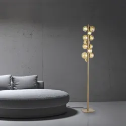 LED podna lampa PURE Popup bronzana CCT dimabilna PAUL NEUHAUS