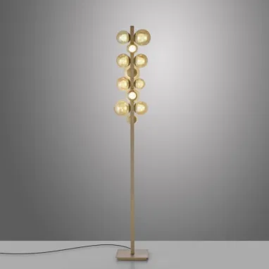 LED podna lampa PURE Popup bronzana CCT dimabilna PAUL NEUHAUS