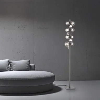 LED podna lampa PURE Popup siva CCT dimabilna PAUL NEUHAUS