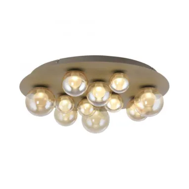 LED plafonska svetiljka PURE Popup bronzana CCT dimabilna PAUL NEUHAUS