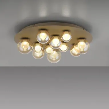 LED plafonska svetiljka PURE Popup bronzana CCT dimabilna PAUL NEUHAUS