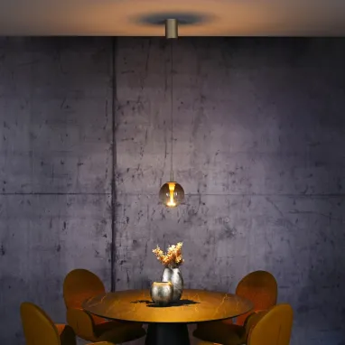 LED visilica PURE Infinity bronzana dimabilna Comfort lift PAUL NEUHAUS