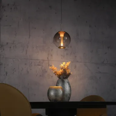 LED visilica PURE Infinity bronzana dimabilna Comfort lift PAUL NEUHAUS