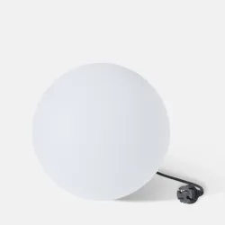 Baštenska svetiljka Ball R300 bela ZUMA LINE
