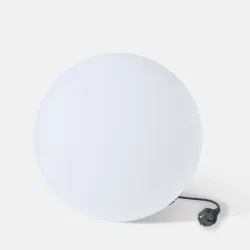 Baštenska svetiljka Ball R400 bela ZUMA LINE