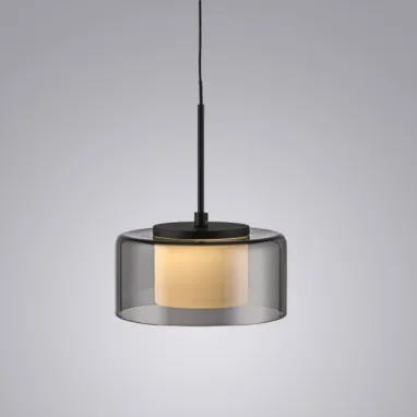 LED visilica Rika crna sa SimplyDim i Comfortlift funkcijama PAUL NEUHAUS