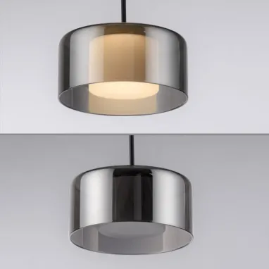 LED visilica Rika crna sa SimplyDim i Comfortlift funkcijama PAUL NEUHAUS