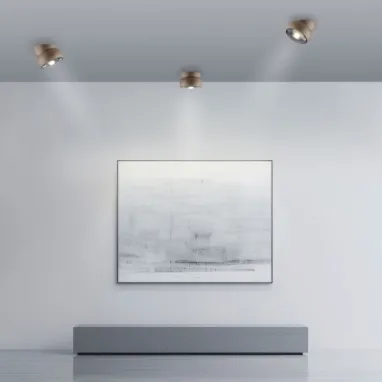 LED plafonska svetiljka PURE Move bronzana PAUL NEUHAUS