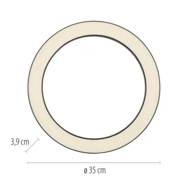 LED plafonska svetiljka PURE lines round CCT crna PAUL NEUHAUS