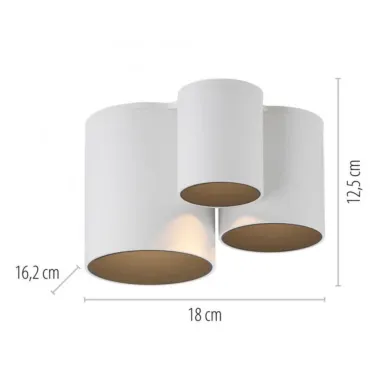 LED plafonska svetiljka PURE Point bela PAUL NEUHAUS