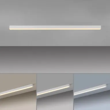 LED plafonska svetiljka PURE Lines Straight bela PAUL NEUHAUS