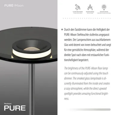 LED podna lampa PURE Moon PAUL NEUHAUS