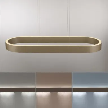 LED visilica Q-Stretto bronzana CCT PAUL NEUHAUS