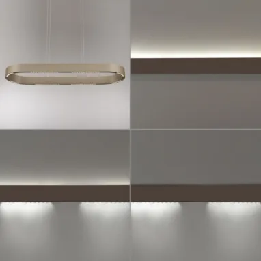 LED visilica Q-Stretto bronzana CCT PAUL NEUHAUS