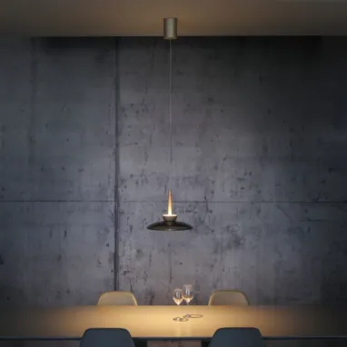LED visilica PURE Moon bronzana ComfortLift PAUL NEUHAUS