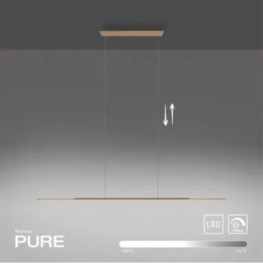LED visilica PURE Surf bronzana PAUL NEUHAUS
