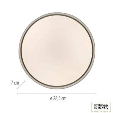 LED plafonjera sa daljinskim upravljačem Tavoli 12W CCT bela dimabilna PAUL NEUHAUS