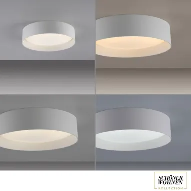 LED plafonjera sa daljinskim upravljačem Tavoli 12W CCT bela dimabilna PAUL NEUHAUS