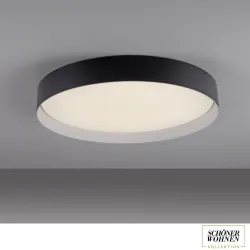 LED plafonjera sa daljinskim upravljačem Tavoli 24W CCT crna dimabilna PAUL NEUHAUS