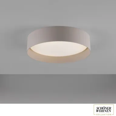 LED plafonjera sa daljinskim upravljačem Tavoli 12W CCT bež dimabilna PAUL NEUHAUS