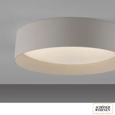 LED plafonjera sa daljinskim upravljačem Tavoli 12W CCT bež dimabilna PAUL NEUHAUS