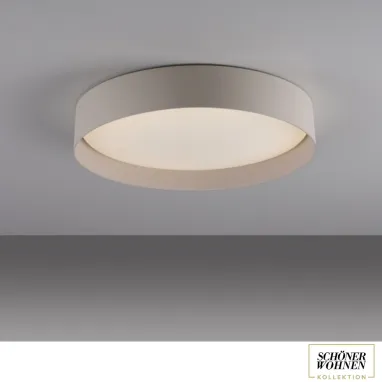 LED plafonjera sa daljinskim upravljačem Tavoli 24W CCT bež dimabilna PAUL NEUHAUS
