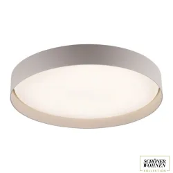 LED plafonjera sa daljinskim upravljačem Tavoli 24W CCT bež dimabilna PAUL NEUHAUS