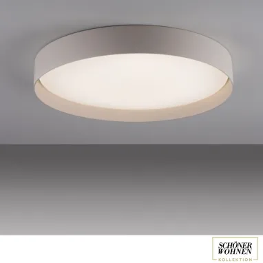 LED plafonjera sa daljinskim upravljačem Tavoli 37W CCT bež dimabilna PAUL NEUHAUS