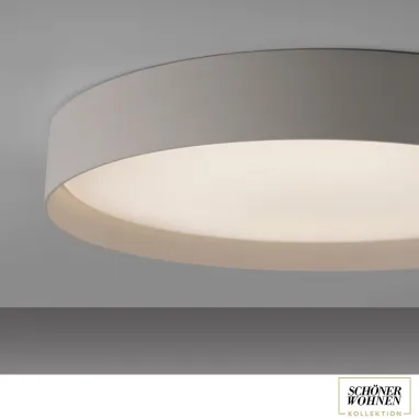 LED plafonjera sa daljinskim upravljačem Tavoli 37W CCT bež dimabilna PAUL NEUHAUS