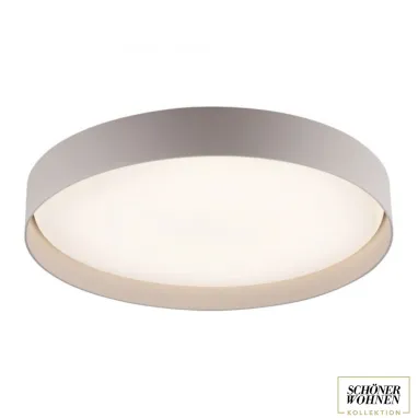 LED plafonjera sa daljinskim upravljačem Tavoli 37W CCT bež dimabilna PAUL NEUHAUS