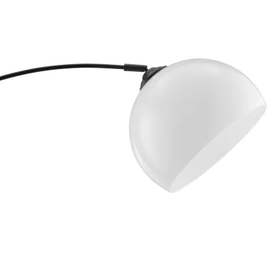 Podna lampa Vessa crna BRILLIANT