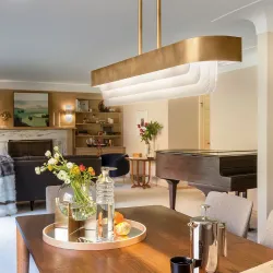 LED luster Serene mesing ELSTEAD