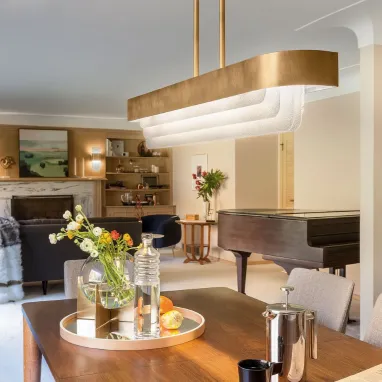 LED luster Serene mesing ELSTEAD