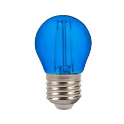 LED sijalica E27 2W plava G45 V-TAC