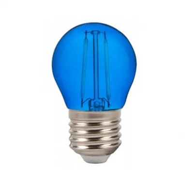 LED sijalica E27 2W plava G45 V-TAC