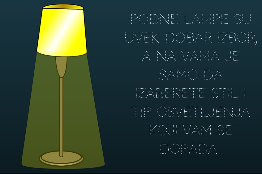 podne lampe